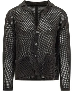 ATOMOFACTORY Cardigans - Negro