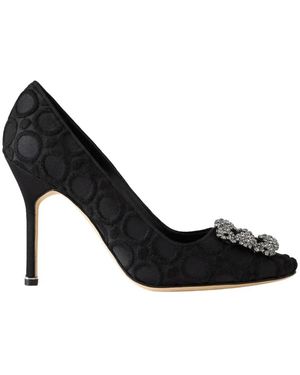 Manolo Blahnik Hangisi 105 - Schwarz