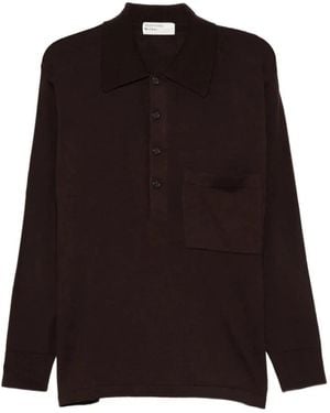 Universal Works V-Neck Knitwear - Negro