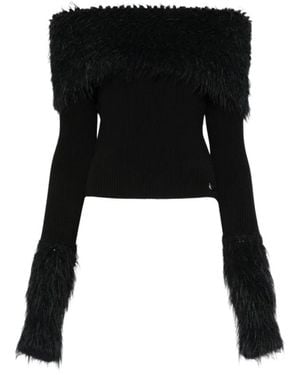 Jean Paul Gaultier Round-Neck Knitwear - Black