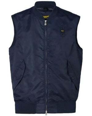 Blauer Sleeve Sector Vest - Blauw