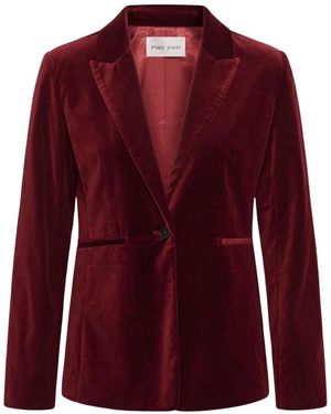 Part Two Blazers - Rosso