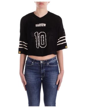 Barrow V-Neck Knitwear - Zwart