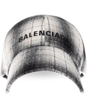 Balenciaga Kappe Mit Schirm - Grau