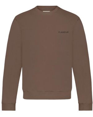 flâneur Sweatshirts - Marrón
