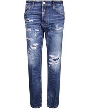 DSquared² Slim-Fit Jeans - Azul