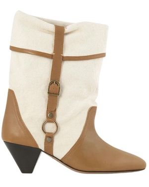 Isabel Marant Cowboy Boots - Neutro