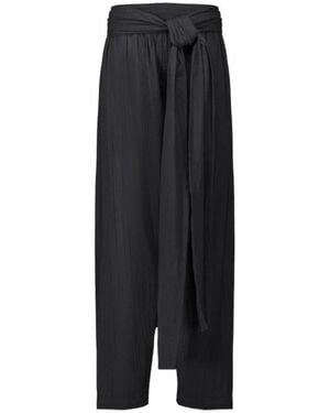 Laurence Bras Wide Trousers - Black