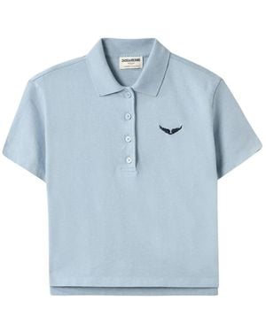 Zadig & Voltaire Polo Shirts - Blue