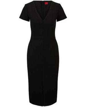 HUGO Elegantes Kleid Für Frauen - Schwarz