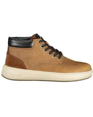 Lumberjack Lace-Up Boots - Brown