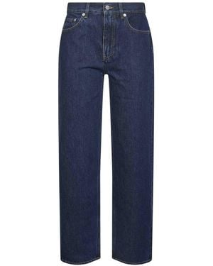Loulou de Saison Straight Jeans - Bleu