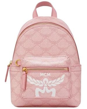 MCM Backpacks - Pink