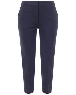 Max Mara Slim-Fit Trousers - Blue