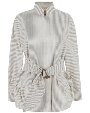 Fendi Light Jackets - Grijs