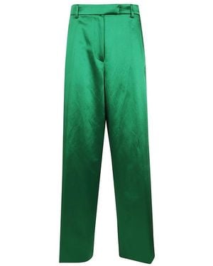 Dries Van Noten Wide Trousers - Green