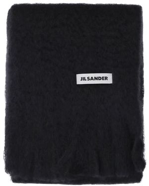 Jil Sander Winter Scarves - Nero