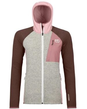 Ortovox Fleece Gp Classic Knit Hoody - Braun