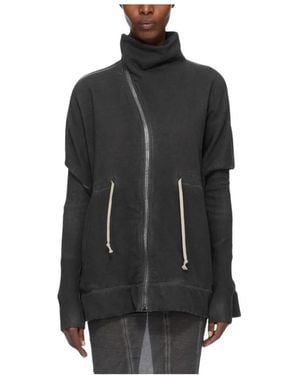 Rick Owens Zip-Throughs - Black