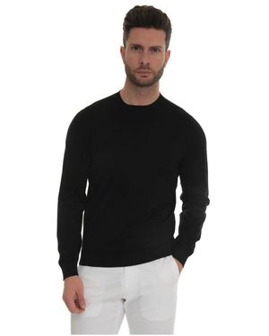 hindustrie Round-Neck Knitwear - Black
