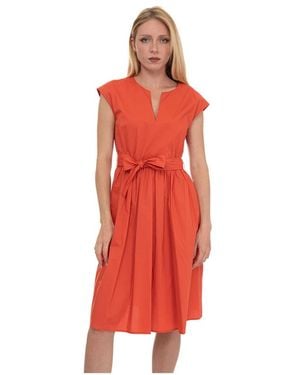 Woolrich Midi Dresses - Rojo