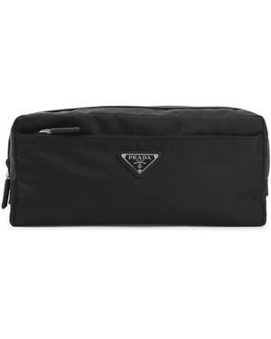 Prada Re-Nylon Pouch - Zwart