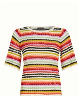 King Louie Round-Neck Knitwear - Blanco