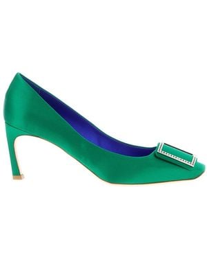Roger Vivier Court Shoes - Green