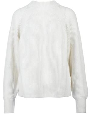 Calvin Klein Round-Neck Knitwear - Blanc