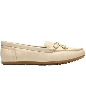 Clarks Schoenen ,Elliotte Sail Loafer - Wit