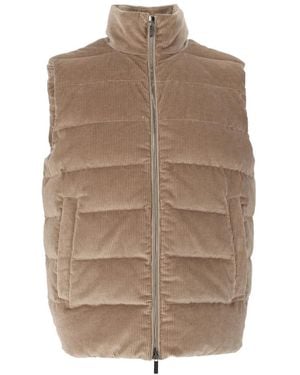 Peserico Vests - Marrón
