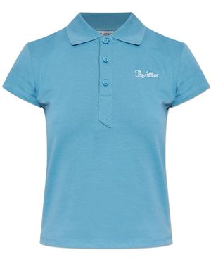 The Attico Polo Shirts - Blue