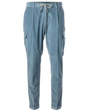Gran Sasso Slim-Fit Trousers - Blu