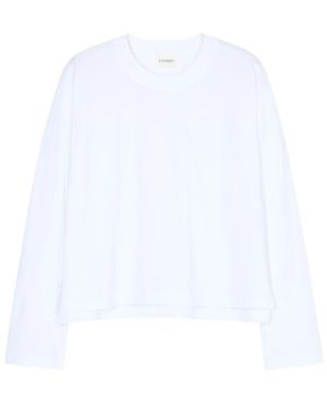 Closed Long Sleeve Tops - Bianco