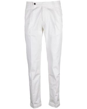 BERWICK 1707 Slim-Fit Trousers - Grey