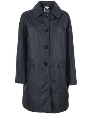 Aspesi Single-Breasted Coats - Blu