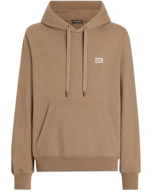 Dolce & Gabbana Hoodies - Brown