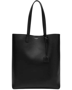Saint Laurent Tassen ,Zwart ,Leer Bold Shopper
