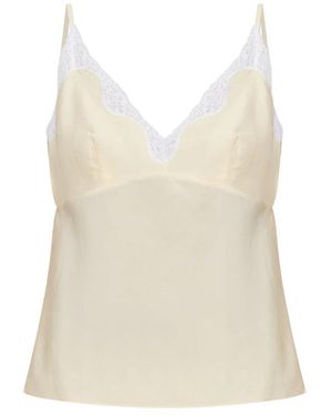 Posse Sleeveless Tops - Blanco