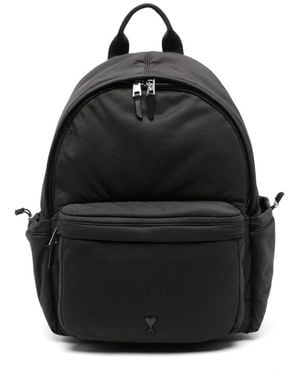 Ami Paris Backpacks - Nero