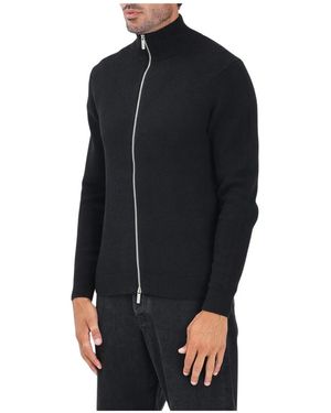 SELECTED Cardigan Met Rits - Zwart