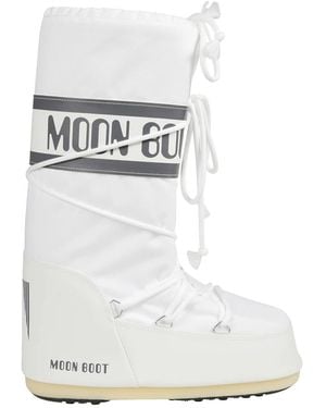 Moon Boot Nylon Winterlaarzen - Wit