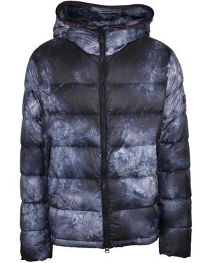 Peuterey Jassen ,Grijs ,Leer Honova Td Down Jacket - Blauw