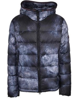 Peuterey Jassen ,Grijs ,Leer Honova Td Down Jacket - Blauw