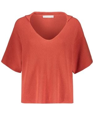 Fabiana Filippi V-Neck Knitwear - Red