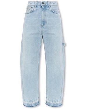 デニム・ジーパン Stella Mccartney Loose Fit Jeans Stella McCartney Loose-Fit Jeans in Blue | Lyst