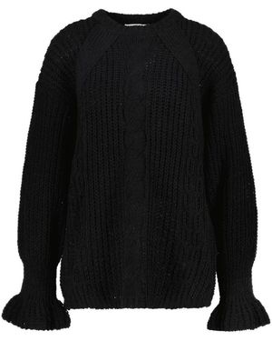 Replay Rundhals-Strickware - Schwarz