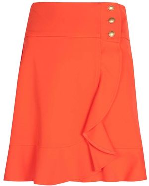 PINKO Short Shorts - Orange