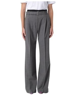 MSGM Wide Trousers - Gris