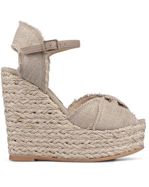 Espadrilles Wedges - Grey